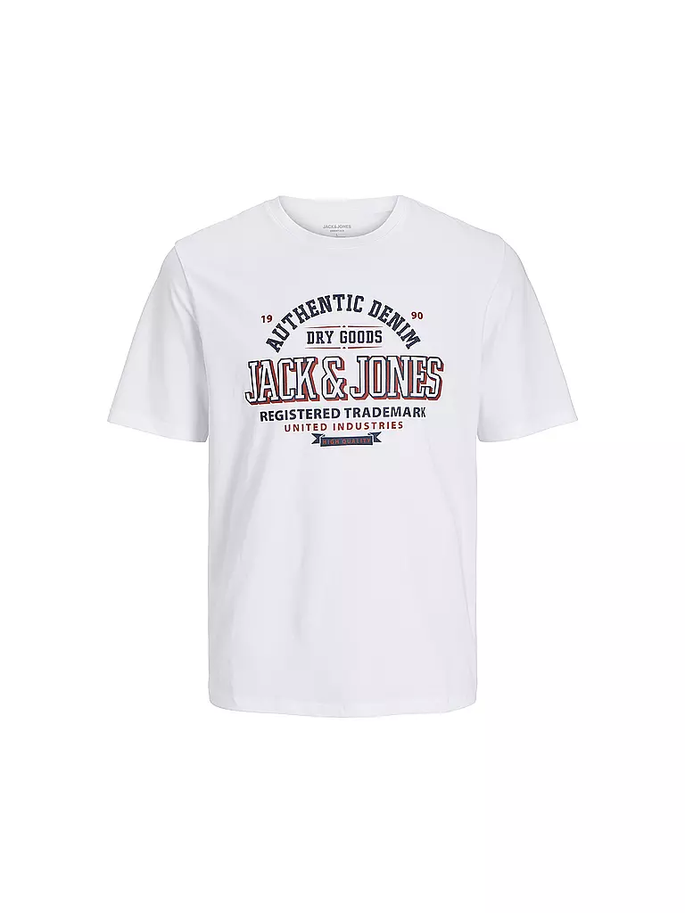 JACK & JONES | T-shirt garçon JJELOGO | weiss