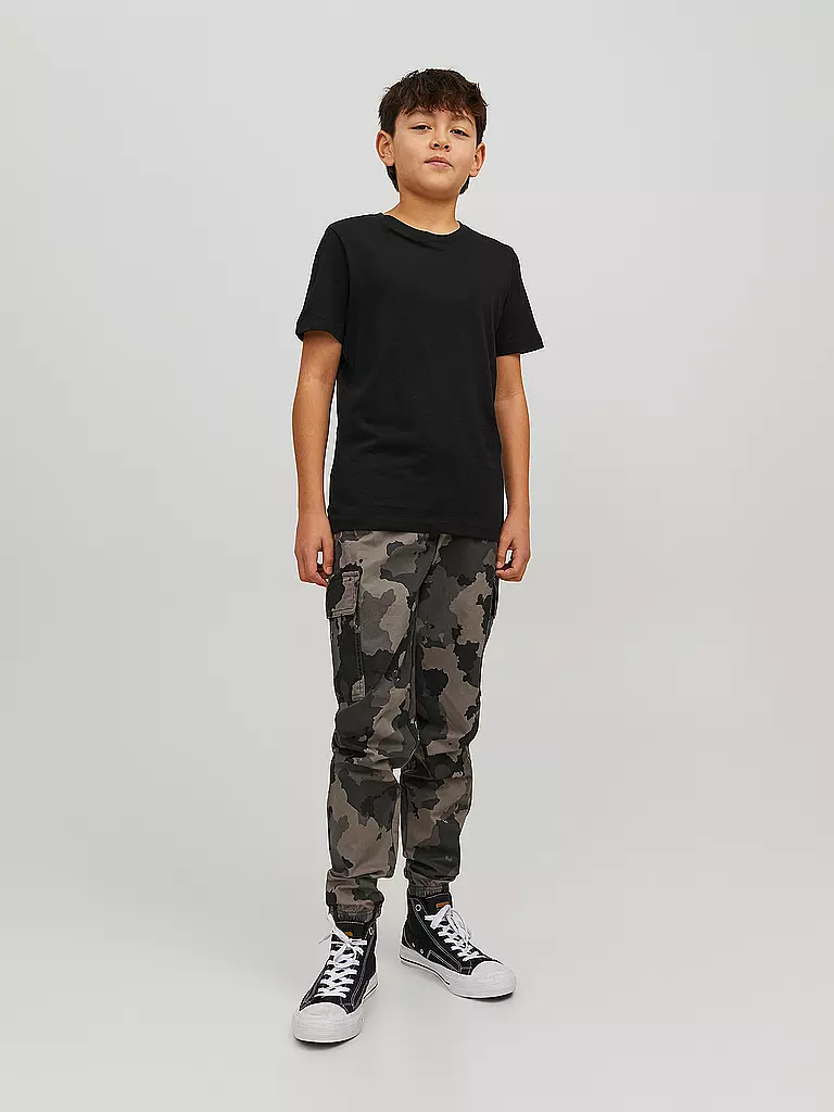 JACK & JONES | T-shirt garçon JJEORGANIC | Noir