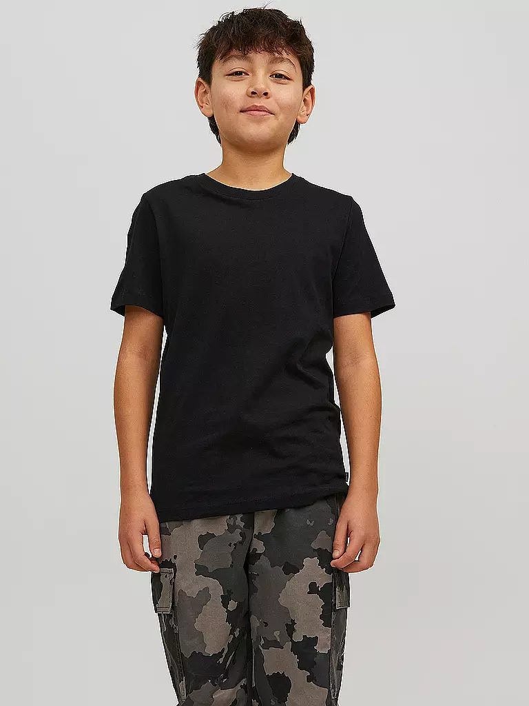 JACK & JONES | T-shirt garçon JJEORGANIC | Noir