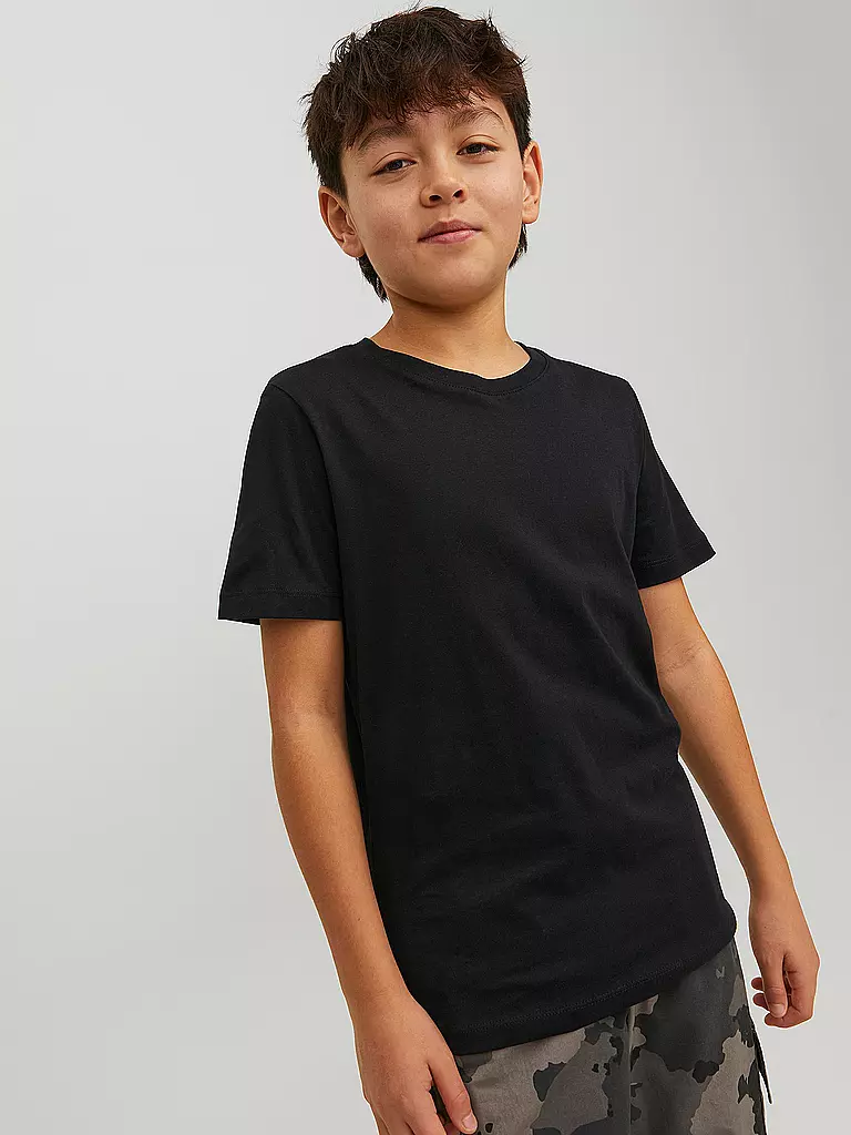 JACK & JONES | T-shirt garçon JJEORGANIC | Noir