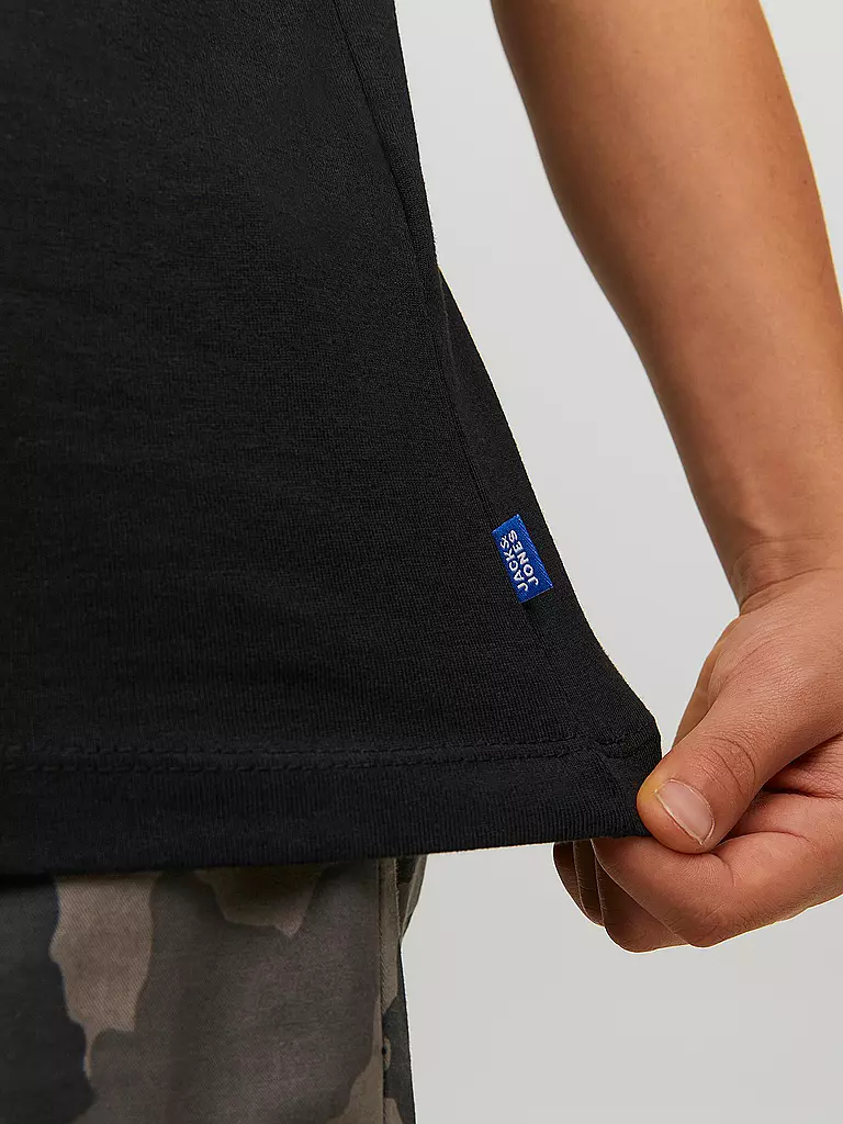 JACK & JONES | T-shirt garçon JJEORGANIC | Noir