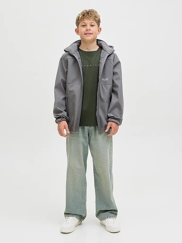 JACK & JONES | T-shirt garçon JJESTAR | dunkelgrün