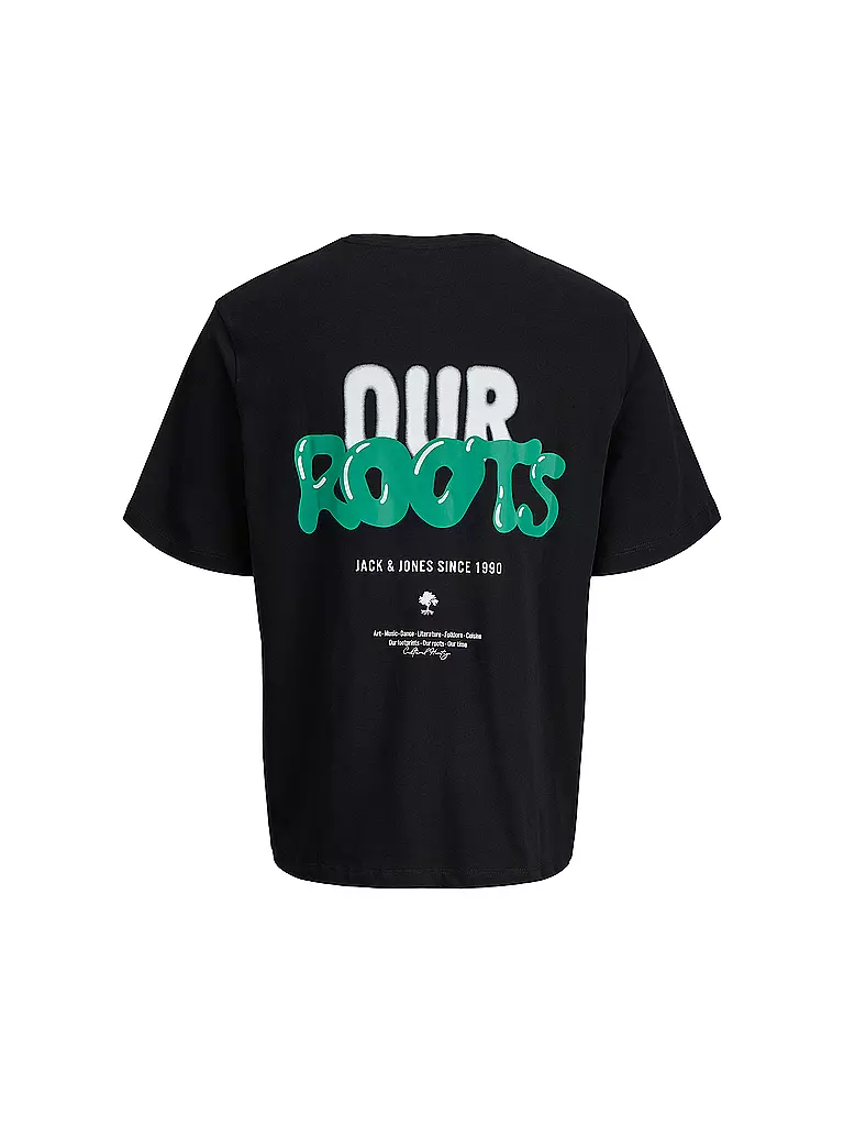 JACK & JONES | T-shirt garçon JJWOBLY | schwarz