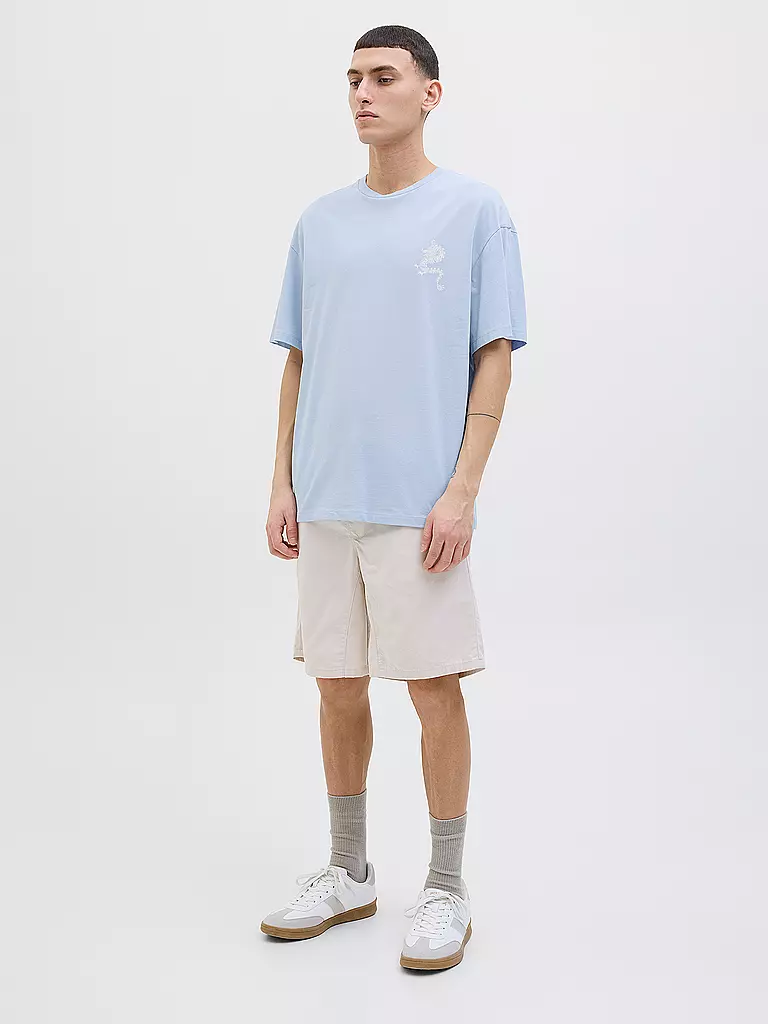 JACK & JONES | T-Shirt JJCHARGE | hellblau
