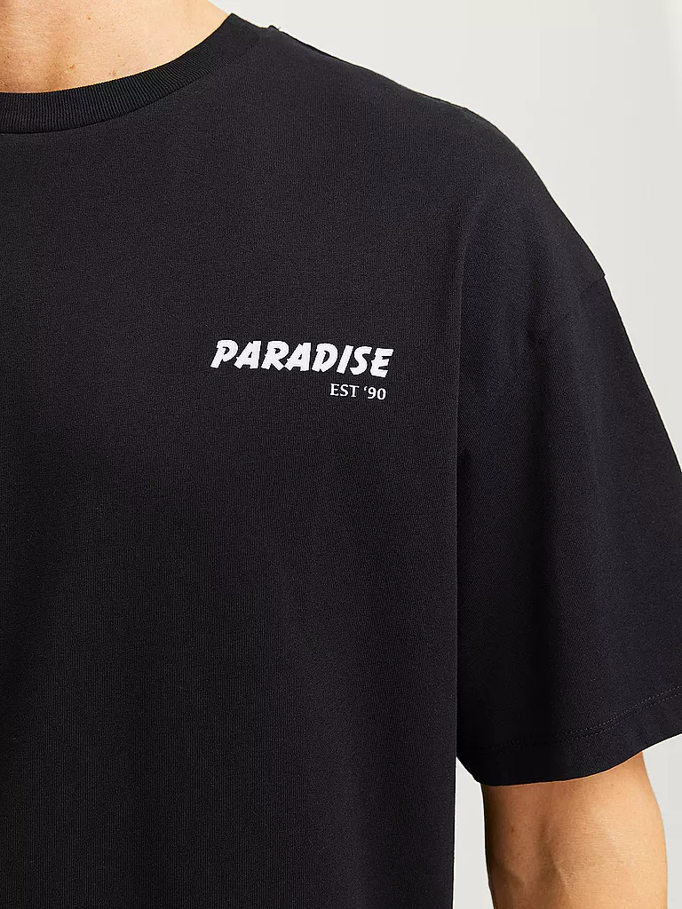 JACK & JONES | T-Shirt JJCHARGE | schwarz