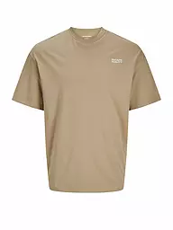 JACK & JONES | T-Shirt JJEAMES | Marron clair