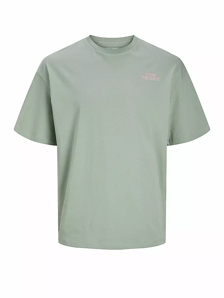 JACK & JONES | T-shirt JJEAMES | hellgrün