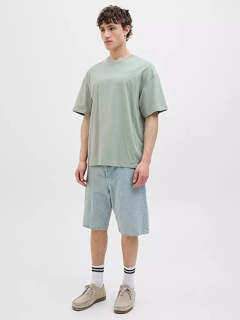 JACK & JONES | T-shirt JJEAMES | hellgrün