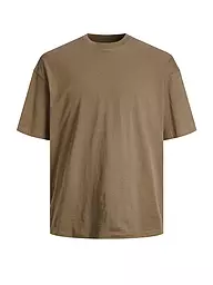 JACK & JONES | T-Shirt JJEBRADLEY | Marron clair