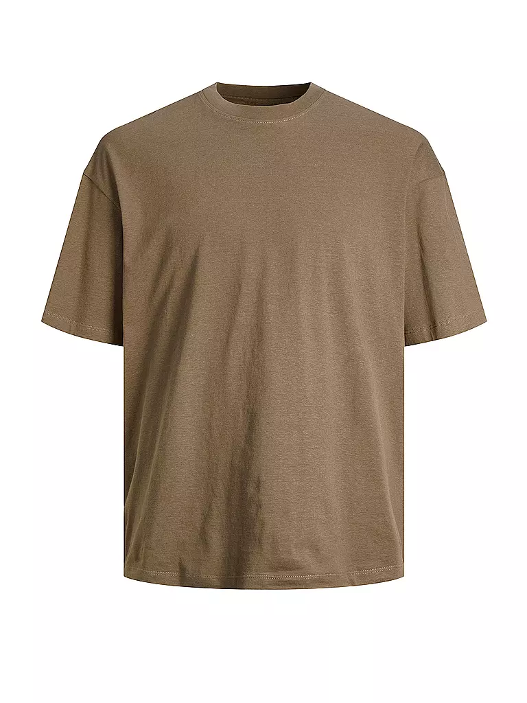 JACK & JONES | T-Shirt JJEBRADLEY | Marron clair