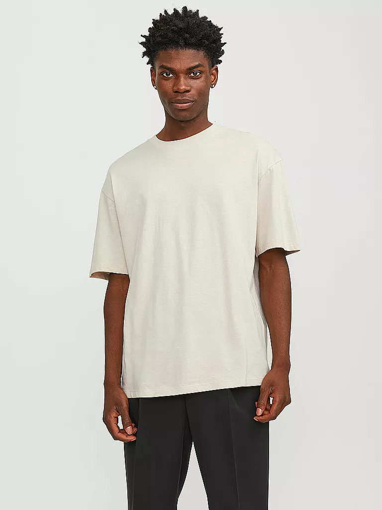 JACK & JONES | T-Shirt JJEBRADLEY | Beige