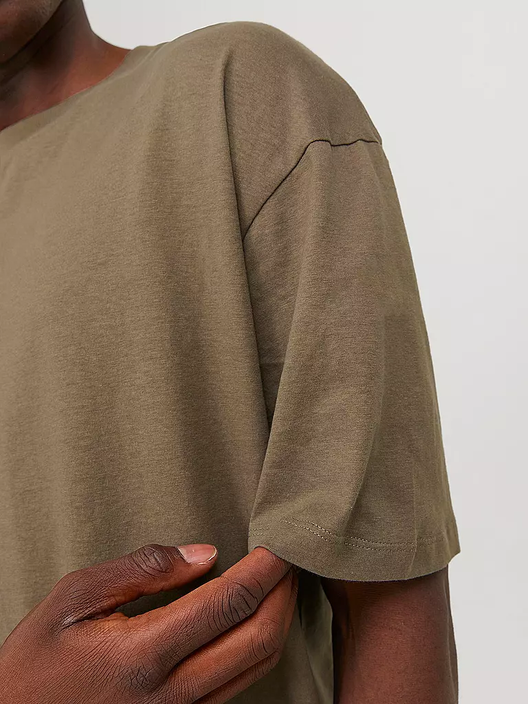 JACK & JONES | T-Shirt JJEBRADLEY | Marron clair