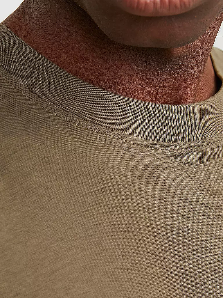 JACK & JONES | T-Shirt JJEBRADLEY | Marron clair
