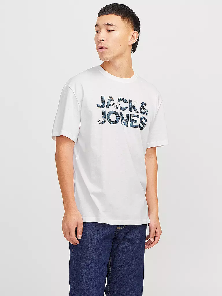 JACK & JONES | T-Shirt JJEBRYAN | Blanc