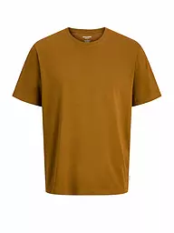 JACK & JONES | T-Shirt JJEORGANIC | Marron clair