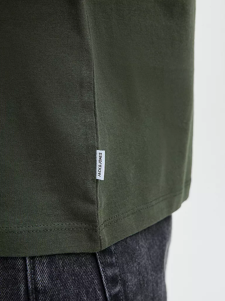 JACK & JONES | T-shirt JJEORGANIC | olive