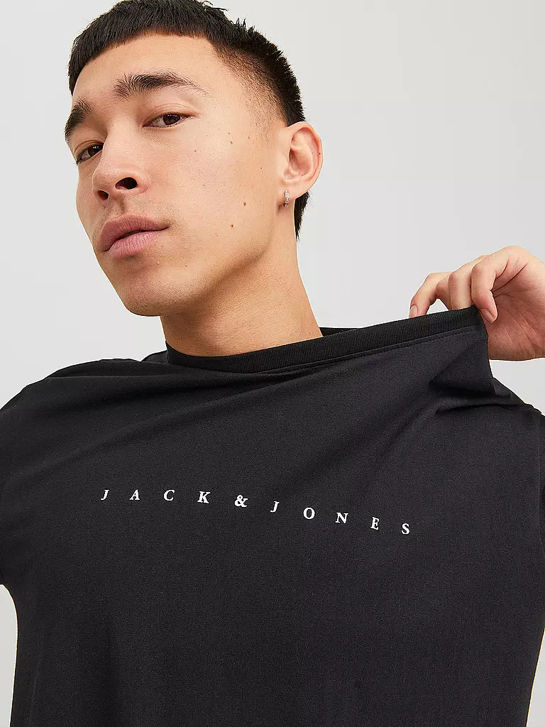 JACK & JONES | T-shirt JJESTAR | schwarz