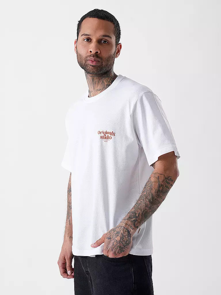 JACK & JONES | T-Shirt JORACAPULCO  | Blanc