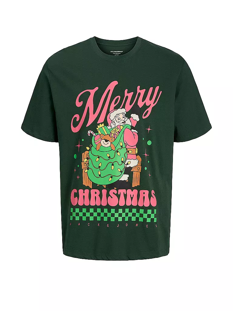 JACK & JONES | T-Shirt JORHOLIDAY | Vert foncé
