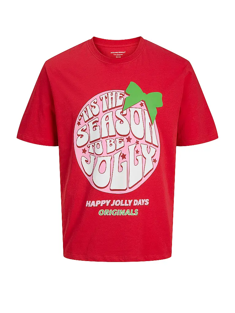JACK & JONES | T-Shirt JORHOLIDAY | Rouge