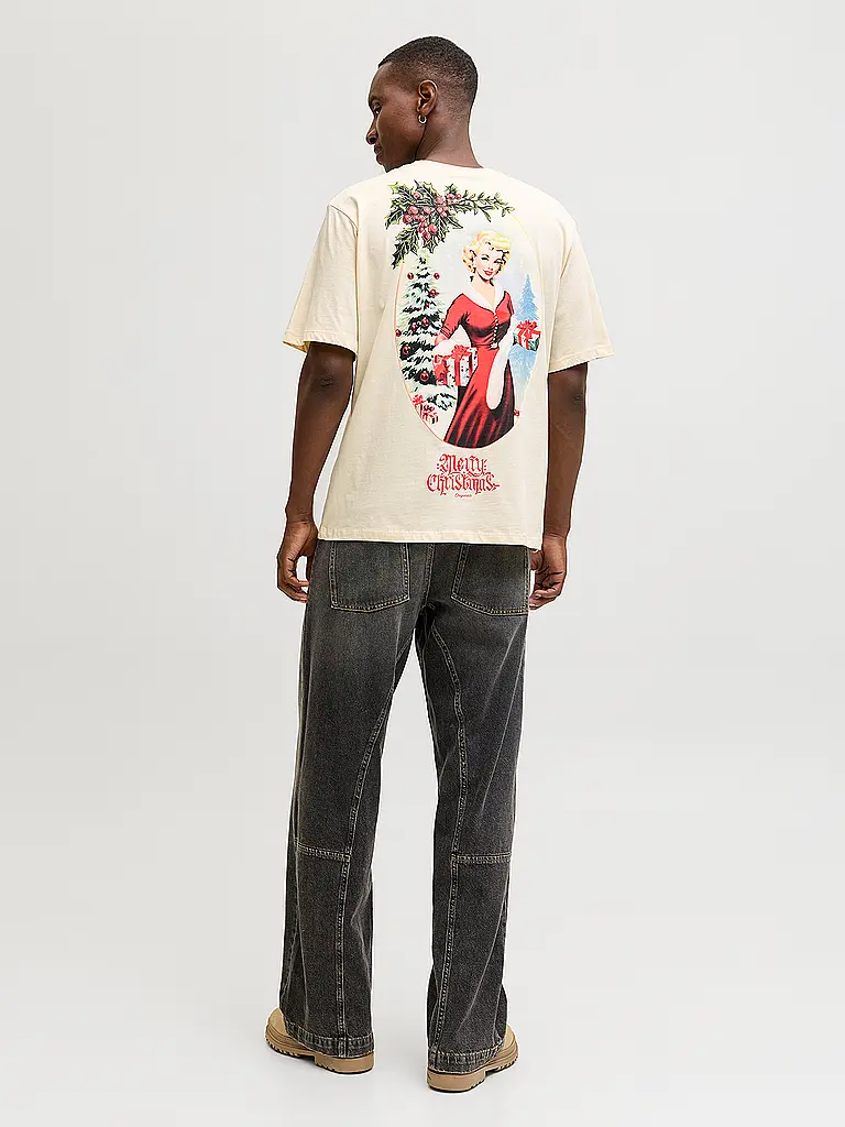 JACK & JONES | T-Shirt JORHOLIDAY | Beige