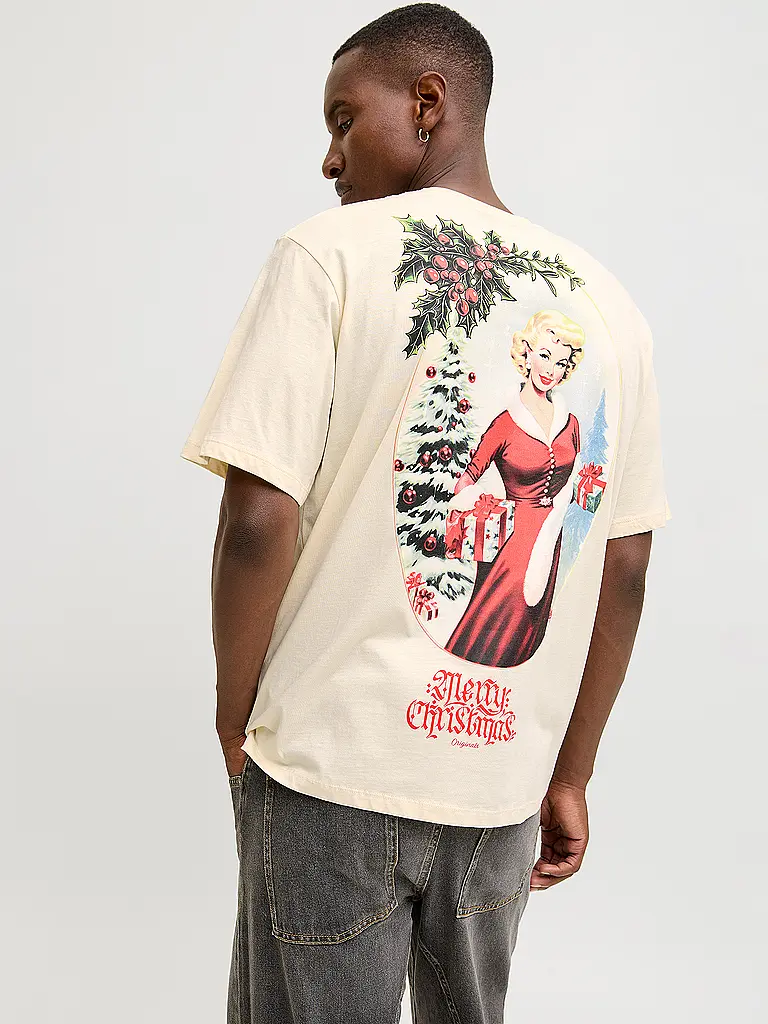 JACK & JONES | T-Shirt JORHOLIDAY | Beige