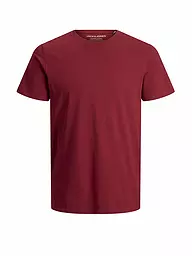 JACK & JONES | T-Shirt JJEORGANIC | Rouge foncé