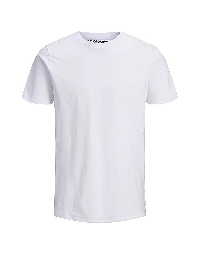 JACK & JONES | T-shirt slim fit JJEORGANIC | weiss