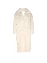 JAKKE | Mantel in Felloptik KATIE | Crème