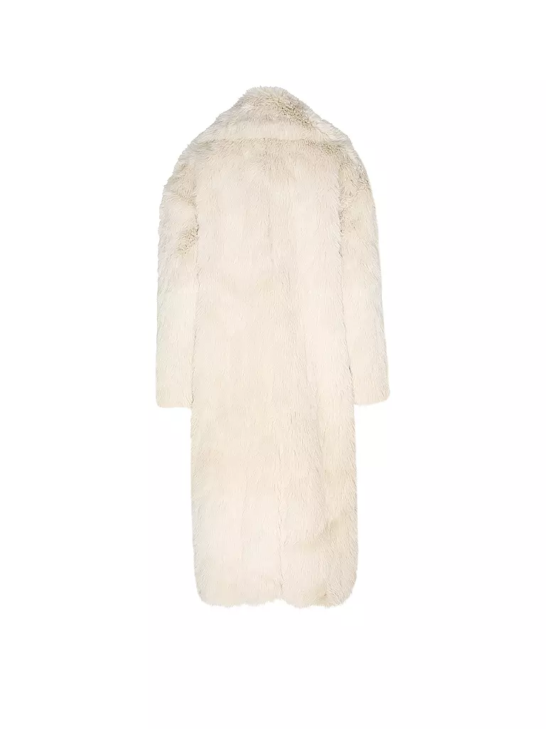 JAKKE | Mantel in Felloptik KATIE | Crème