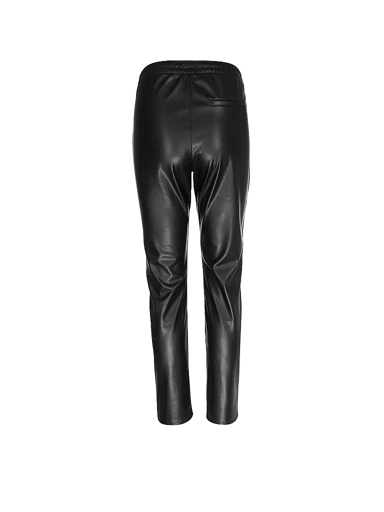 JAPAN TKY | Hose in Lederoptik KIYOKO | Noir