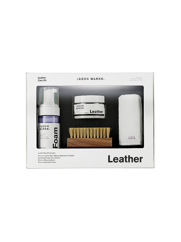 JASON MARKK Kit d'entretien du cuir - Leather Care Kit blanc