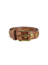 JEROME DREYFUSS | Ceinture en cuir CEINTURE FESTIVAL | Marron