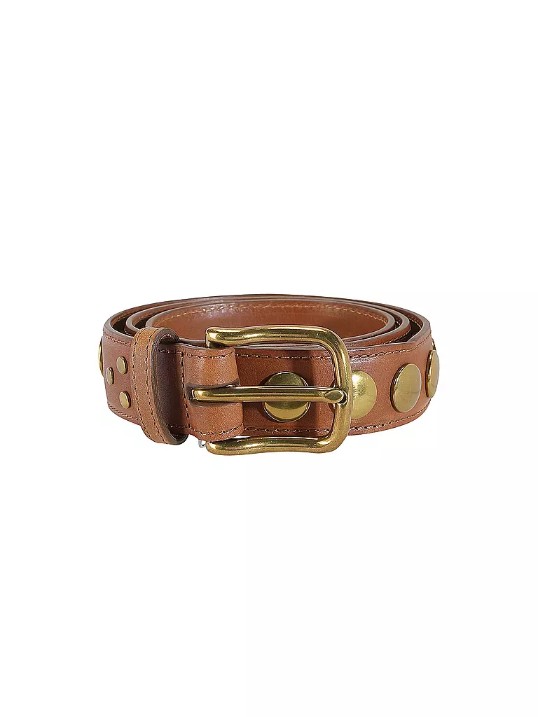 JEROME DREYFUSS | Ceinture en cuir CEINTURE FESTIVAL | braun