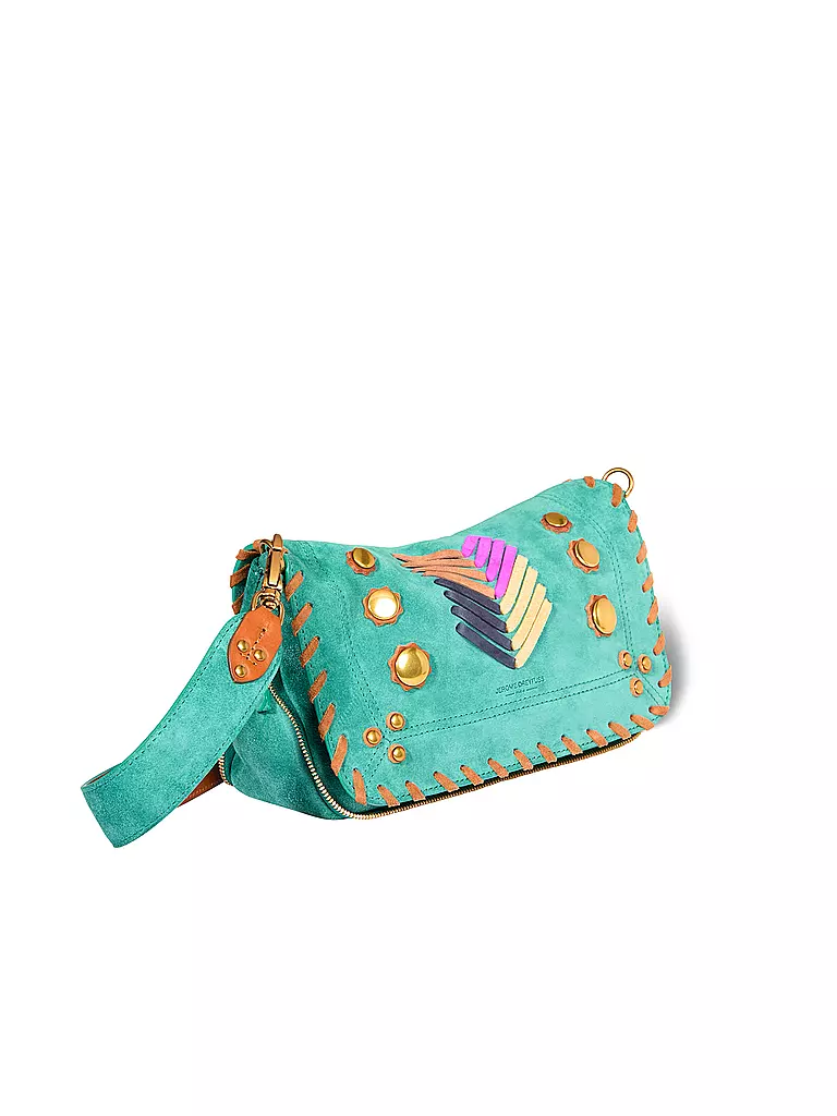 JEROME DREYFUSS | Ledertasche - Mini Bag BOBI Small | Turquoise