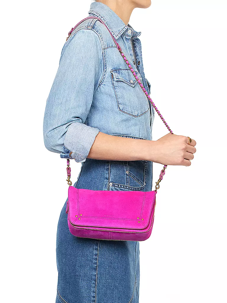 JEROME DREYFUSS | Ledertasche - Mini Bag BOBI Small | Rose vif