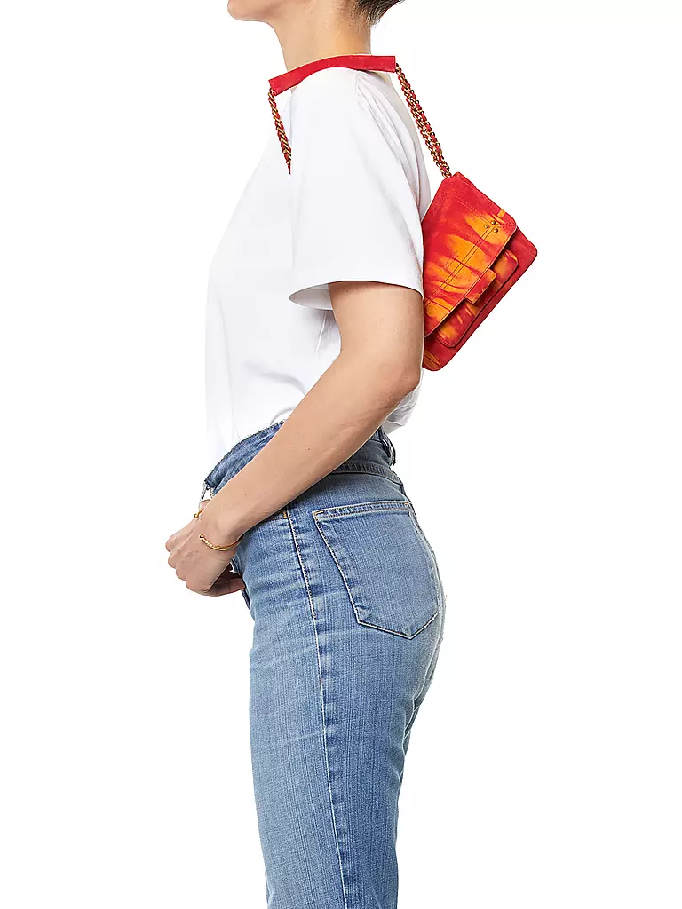 JEROME DREYFUSS | Ledertasche - Mini Bag LULU Small | Orange