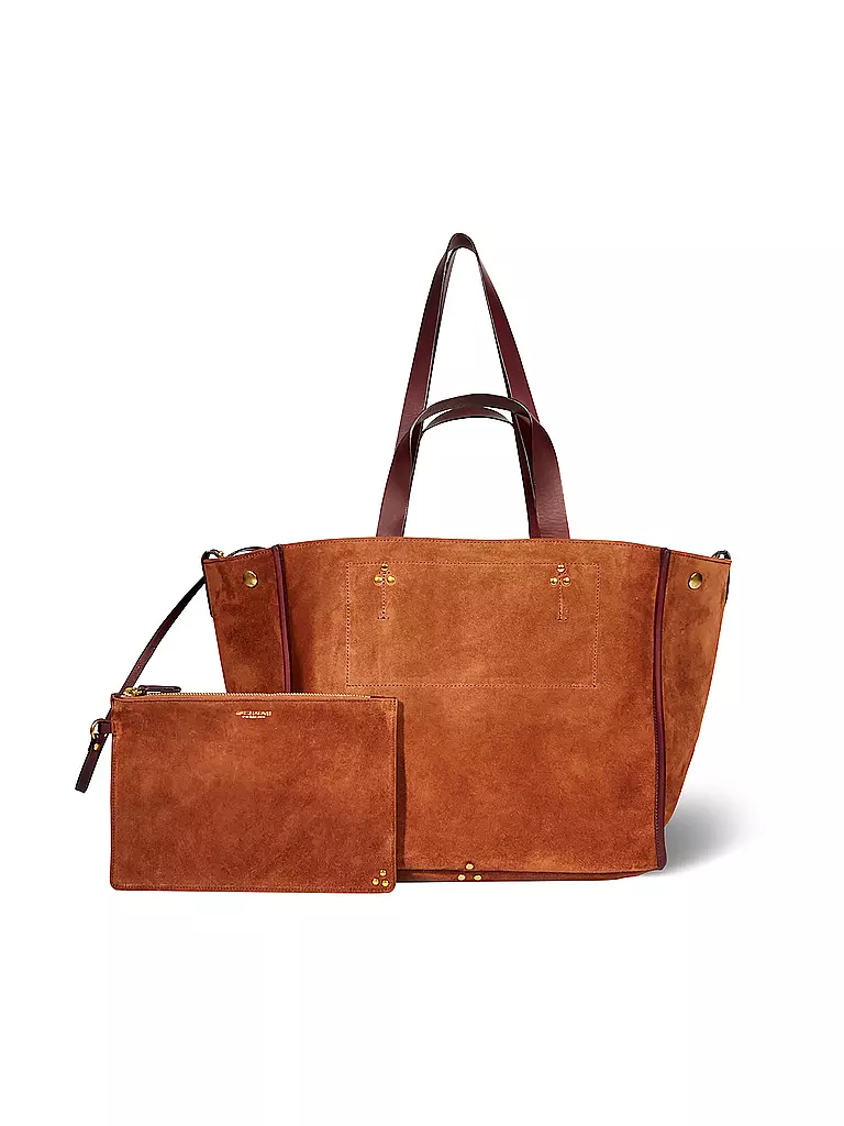 JEROME DREYFUSS | Ledertasche - Shopper LEON M | Marron