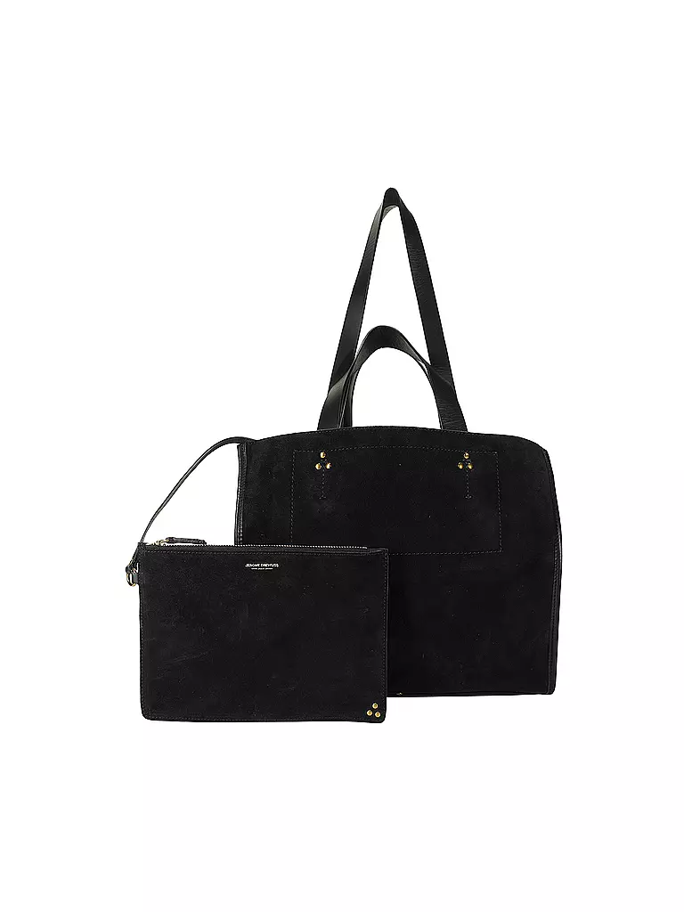 JEROME DREYFUSS | Ledertasche - Shopper LEON M | Noir