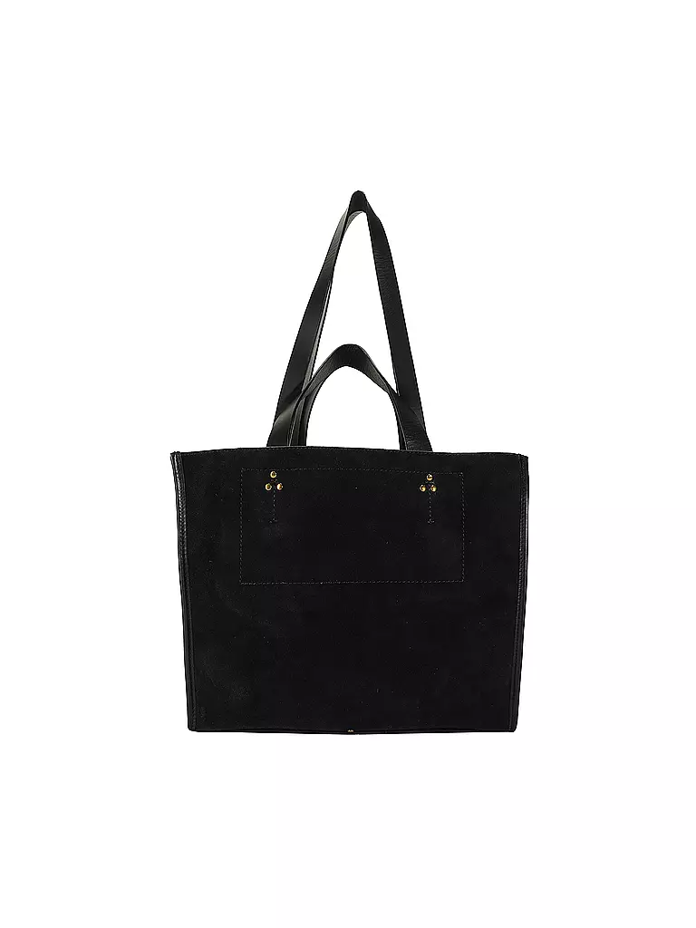 JEROME DREYFUSS | Ledertasche - Shopper LEON M | Noir