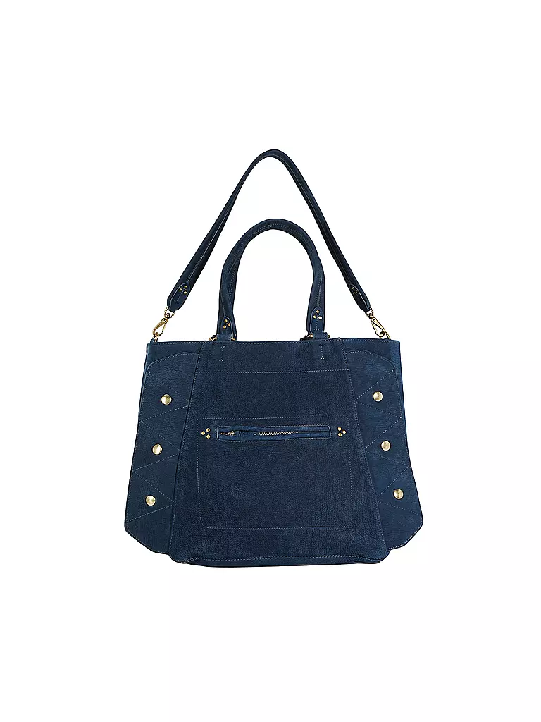 JEROME DREYFUSS | Ledertasche - Shopper ROGER | Bleu foncé