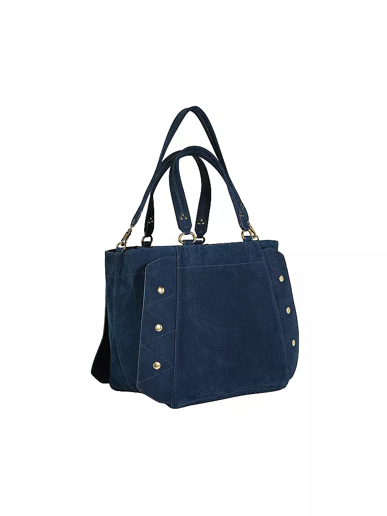 JEROME DREYFUSS | Ledertasche - Shopper ROGER | Bleu foncé