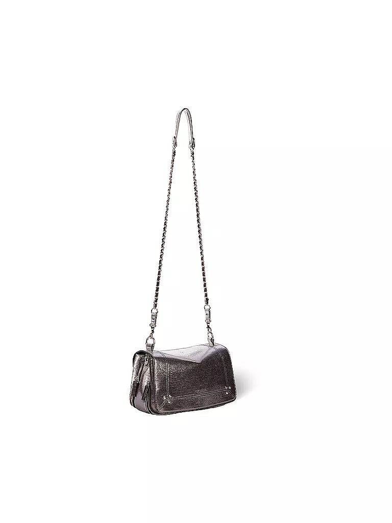 JEROME DREYFUSS | Ledertasche - Umhängetasche BOBI | Argent