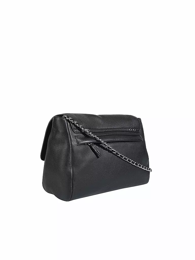 JEROME DREYFUSS | Ledertasche - Umhängetasche Lulu M | Noir