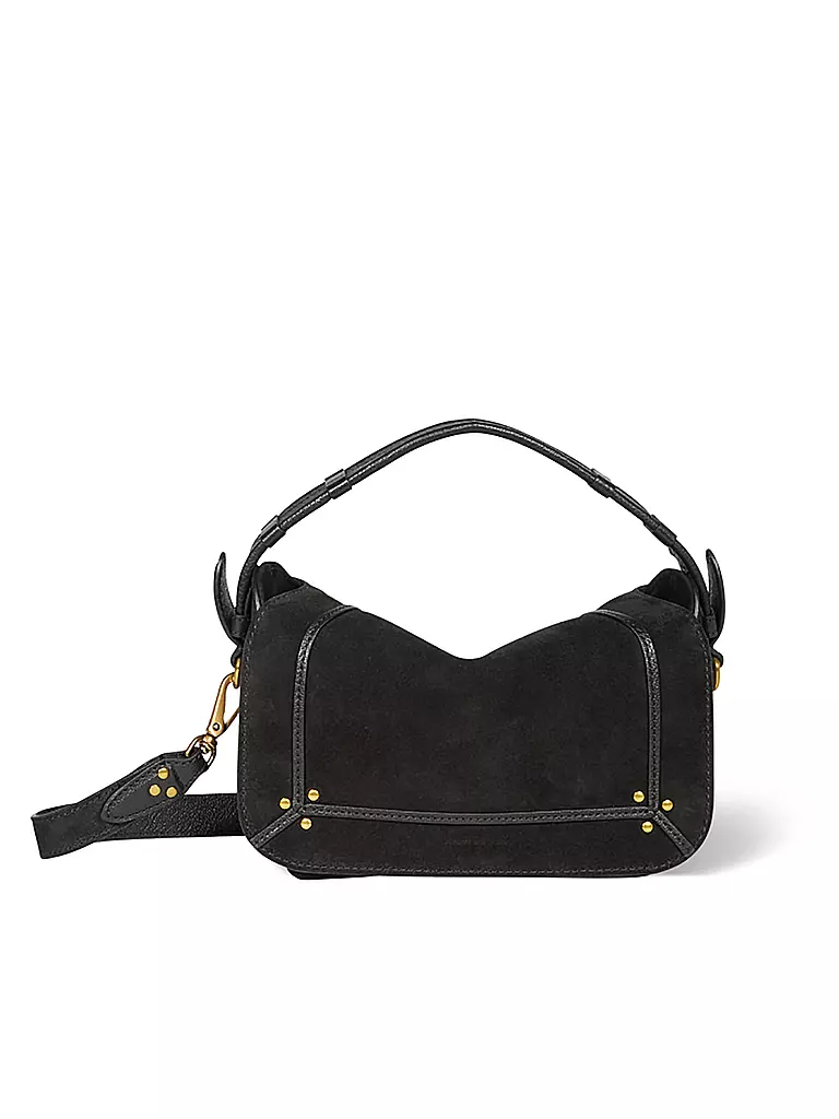JEROME DREYFUSS | Ledertasche - Umhängetasche PEPITO Small | Noir