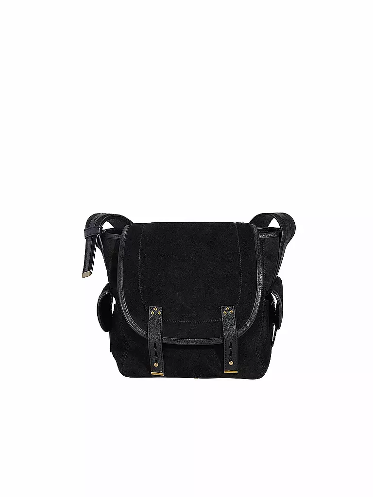 JEROME DREYFUSS | Ledertasche - Umhängetasche STAN Large | Noir