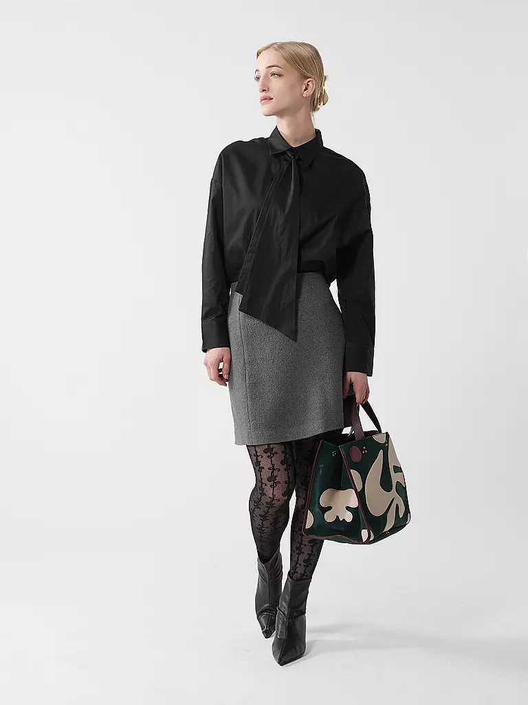 JEROME DREYFUSS | Sac en cuir - Shopper LEON M | Pétrole