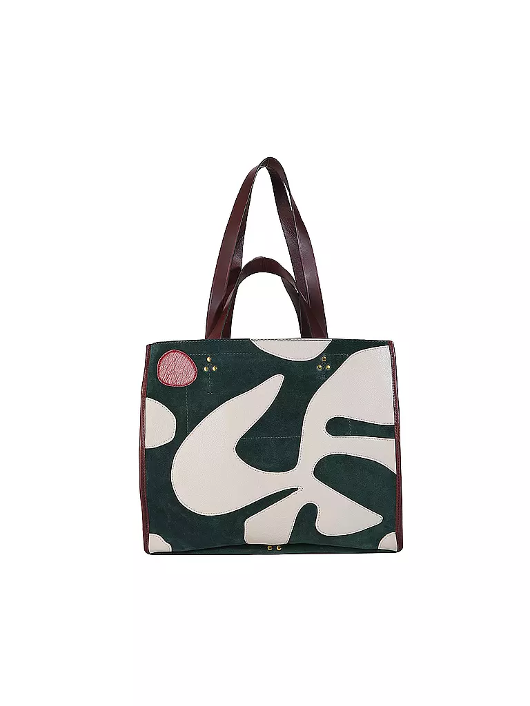 JEROME DREYFUSS | Sac en cuir - Shopper LEON M | Pétrole