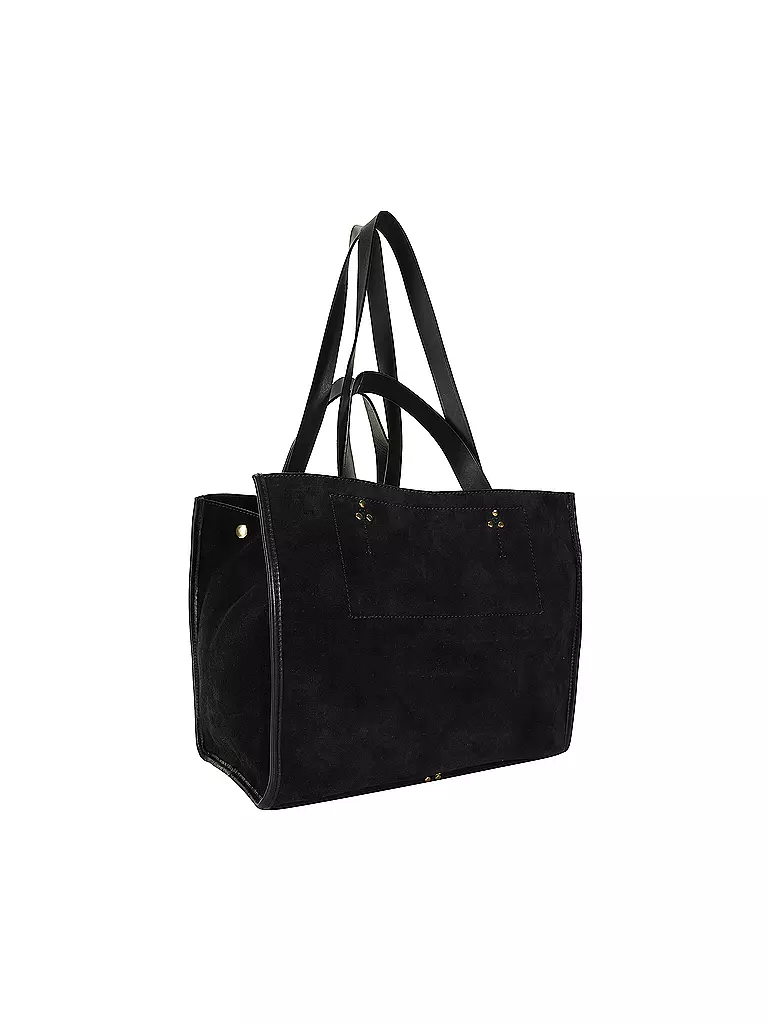 JEROME DREYFUSS | Sac en cuir - Shopper LEON M | Noir