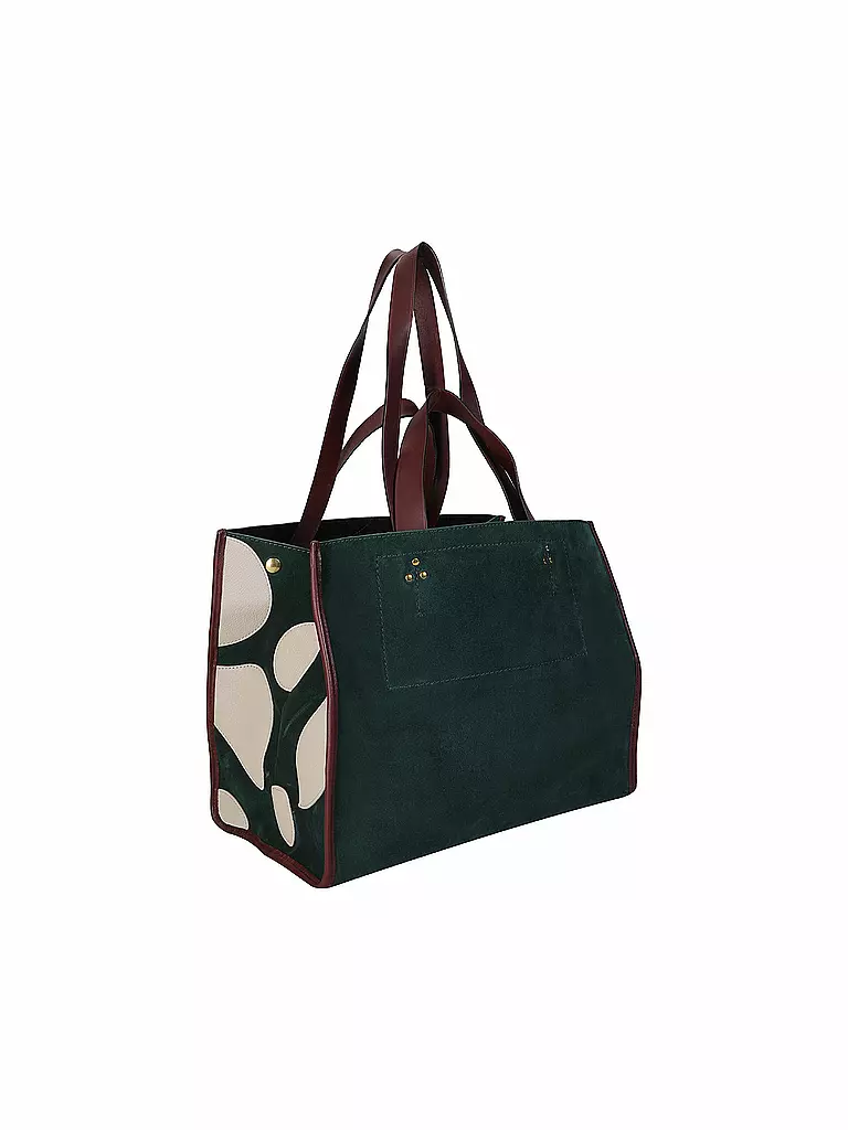 JEROME DREYFUSS | Sac en cuir - Shopper LEON M | Pétrole